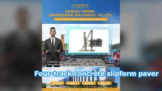paver slipform beton untuk pengerasan jalan dan konstruksi bandara