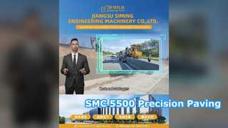 Melihat Lebih Dekat: SMC-5500 Slipform Paver Baru 15000kg dengan Garansi Mesin 3 Tahun