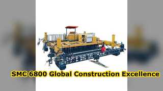 SMC 6800 Slipform Paver Sukses Konstruksi Luar Negeri